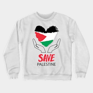 Save Palestine Crewneck Sweatshirt